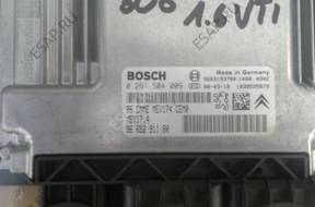 Peugeot 308 1.6 16V КОМПЛЕКТ БЛОК УПРАВЛЕНИЯ ЗАМОК ЗАЖИГАНИЯ bsi