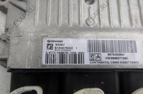 PEUGEOT 308 1.6 EHDI БЛОК УПРАВЛЕНИЯ ДВИГАТЕЛЕМ CONTINENTAL
