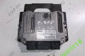PEUGEOT 308 1.6 HDI БЛОК УПРАВЛЕНИЯ 0281013332 9664257580