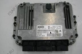 PEUGEOT 308 1.6 HDI БЛОК УПРАВЛЕНИЯ ДВИГАТЕЛЕМ 0281013871