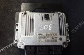 PEUGEOT 308 1.6 HDI БЛОК УПРАВЛЕНИЯ ДВИГАТЕЛЕМ 9664843780