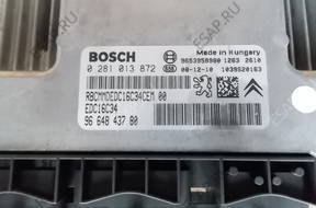 PEUGEOT 308 1.6 HDI БЛОК УПРАВЛЕНИЯ ДВИГАТЕЛЕМ