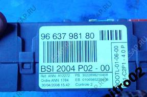 PEUGEOT 308 1.6 HDI * БЛОК УПРАВЛЕНИЯ КОМПЛЕКТ ЗАЖИГАНИЯ