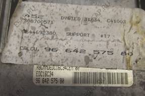 PEUGEOT 308 1.6 HDI КОМПЛЕКТ БЛОК УПРАВЛЕНИЯ BSI 9663798180