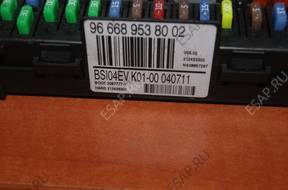 PEUGEOT 308 2.0 HDI БЛОК УПРАВЛЕНИЯ BSI ИММОБИЛАЙЗЕР 9666912580