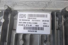 PEUGEOT 308 2.0 HDI БЛОК УПРАВЛЕНИЯ ДВИГАТЕЛЕМ DELPHI