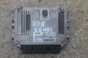 Peugeot 308 БЛОК УПРАВЛЕНИЯ 9664257580 1.6 HDI 08-13