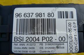 PEUGEOT 308 МОДУЛЬ БЛОК BSI 1.6 16V