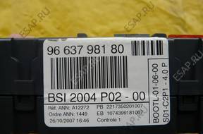 PEUGEOT 308 МОДУЛЬ БЛОК BSI 1.6 16V