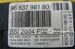 PEUGEOT 308 МОДУЛЬ БЛОК BSI 1.6 HDI