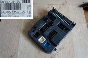 PEUGEOT 308 МОДУЛЬ BSI БЛОК УПРАВЛЕНИЯ 9663798180