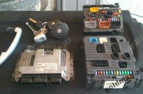 PEUGEOT 308.БЛОК УПРАВЛЕНИЯ КОМПЛЕКТ 1,6HDi.BOSCH0281013332