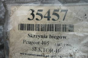 PEUGEOT 405 КОРОБКА ПЕРЕДАЧ 1.6