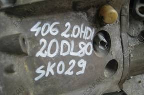 PEUGEOT 406 2.0 8V HDI КОРОБКА ПЕРЕДАЧW 20DL80