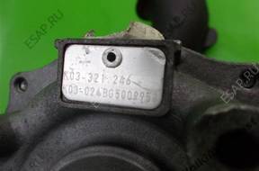 PEUGEOT 406 2.0 HDI ТУРБОКОМПРЕССОР K03-321.246