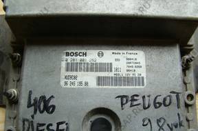 peugeot 406 БЛОК УПРАВЛЕНИЯ ДВИГАТЕЛЕМ 0281001262