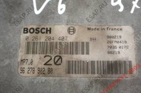 peugeot 406 V6 3.0 БЛОК УПРАВЛЕНИЯ 0261204407