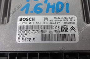 PEUGEOT 407 1.6 HDI БЛОК УПРАВЛЕНИЯ ДВИГАТЕЛЕМ BOSCH