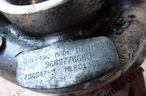 PEUGEOT 407 2.0 HDI 10 ТУРБОКОМПРЕССОР 9682778680