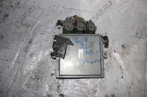 PEUGEOT 407 2.0 HDI БЛОК УПРАВЛЕНИЯ 9661835480