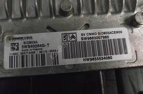 PEUGEOT 407 2.0 HDI БЛОК УПРАВЛЕНИЯ ДВИГАТЕЛЕМ 5WS40264G-T