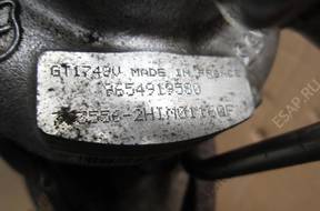 PEUGEOT 407 2.0HDI 136KM ТУРБИНА  9654919580