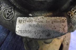 PEUGEOT 407 2.0HDI 136KM ТУРБОКОМПРЕССОР 9654919580