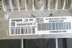 PEUGEOT 407 2.0HDI БЛОК УПРАВЛЕНИЯ 5WS40167F-T SID803