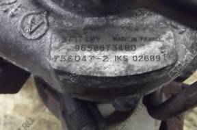 PEUGEOT 407 2.0HDI ТУРБОКОМПРЕССОР 9658673480