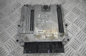 PEUGEOT 407 2.2HDI 170 БЛОК УПРАВЛЕНИЯ ДВИГАТЕЛЕМ 0281013209