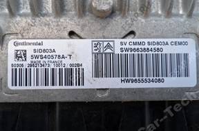 PEUGEOT 407 307 2.0 HDI 136 KM  БЛОК УПРАВЛЕНИЯ ДВИГАТЕЛЕМ