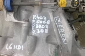 PEUGEOT 407 308 1.6 HDI 20EA07 КОРОБКА ПЕРЕДАЧ