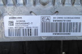 PEUGEOT 407 БЛОК УПРАВЛЕНИЯ 5WS40264F-T 9655534080