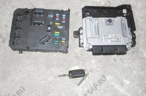 PEUGEOT 407 БЛОК УПРАВЛЕНИЯ BSI КОМПЛЕКТ 0281011633 1.6 HDI