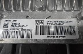PEUGEOT 407 БЛОК УПРАВЛЕНИЯ ДВИГАТЕЛЕМ 2.0 HDI 5WS40264 G-T
