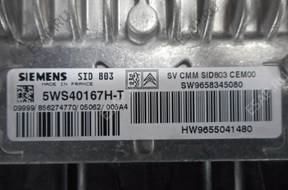 PEUGEOT 407 БЛОК УПРАВЛЕНИЯ ДВИГАТЕЛЕМ 2.0HDI 5WS40167 H-T