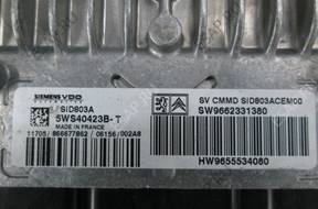 PEUGEOT 407 БЛОК УПРАВЛЕНИЯ ДВИГАТЕЛЕМ 2.0HDI 5WS40423B-T