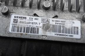 PEUGEOT 407 БЛОК УПРАВЛЕНИЯ ДВИГАТЕЛЕМ 5WS40167F-T  SID803