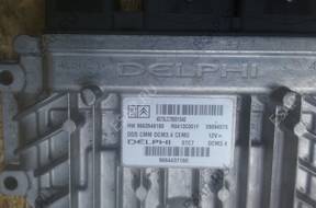 PEUGEOT 407 БЛОКИ УПРАВЛЕНИЯ 2,0 HDI 136 DELPHI ключ