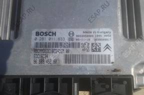 PEUGEOT 407 БЛОКИ УПРАВЛЕНИЯ КОМПЛЕКТ 1,6 HDI 110 KM ключ