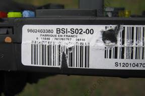 PEUGEOT 407 МОДУЛЬ BSI S02-00 9662463380