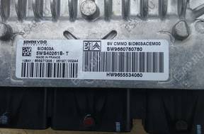 PEUGEOT 407 SID 803A БЛОКИ УПРАВЛЕНИЯ КОМПЛЕКТ 2,0 HDI 136
