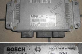 PEUGEOT 607 2,0HDI БЛОК УПРАВЛЕНИЯ 0281010975 9646466280