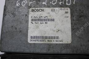 PEUGEOT 607 2,2 HDI БЛОК УПРАВЛЕНИЯ 0265109629 9646316180