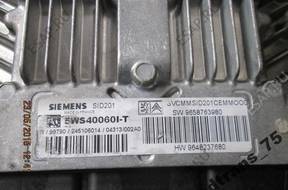 Peugeot 607 2,7 HDI БЛОК УПРАВЛЕНИЯ 5WS40060I-T