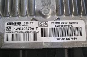 PEUGEOT 607 2,7HDI V6 БЛОК УПРАВЛЕНИЯ ДВИГАТЕЛЕМ