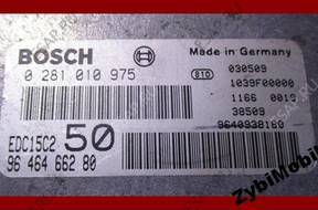 PEUGEOT 607 2.2 HDI БЛОК УПРАВЛЕНИЯ ДВИГАТЕЛЕМ 0281010975