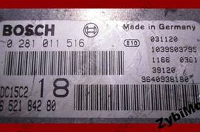 PEUGEOT 607 2.2 HDI БЛОК УПРАВЛЕНИЯ ДВИГАТЕЛЕМ 0281011516