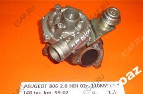 PEUGEOT 806 2.0 HDI 02 RHZ  ТУРБОКОМПРЕССОР