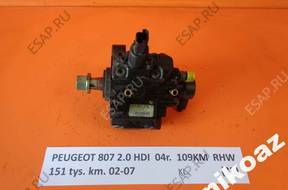 PEUGEOT 807 2.0 HDI 04 109KM RHW ТНВД